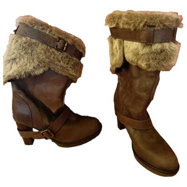 Adolfo Dominguez Faux fur snow boots - image 1