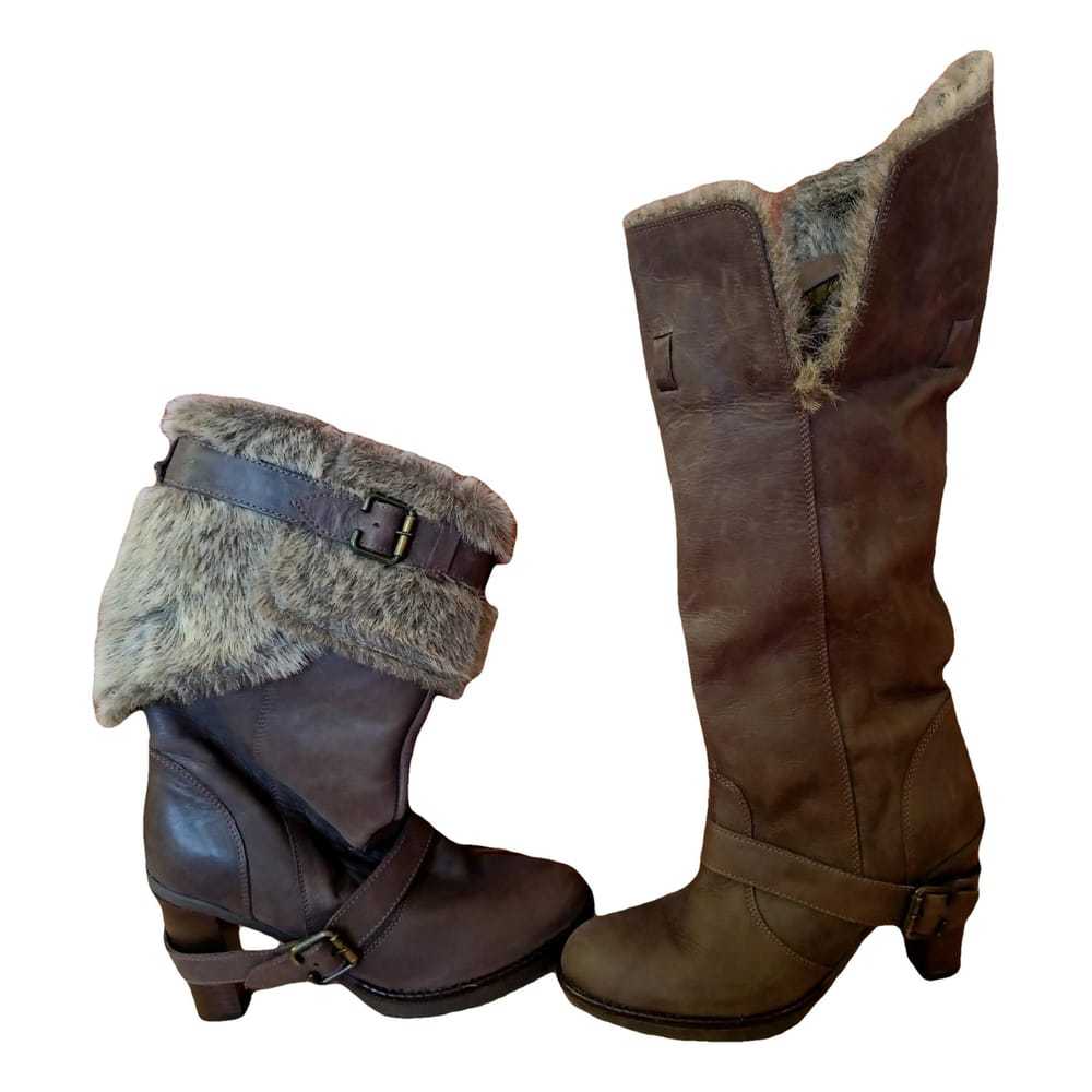 Adolfo Dominguez Faux fur snow boots - image 2