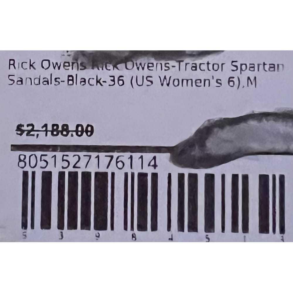 Rick Owens Leather sandal - image 11