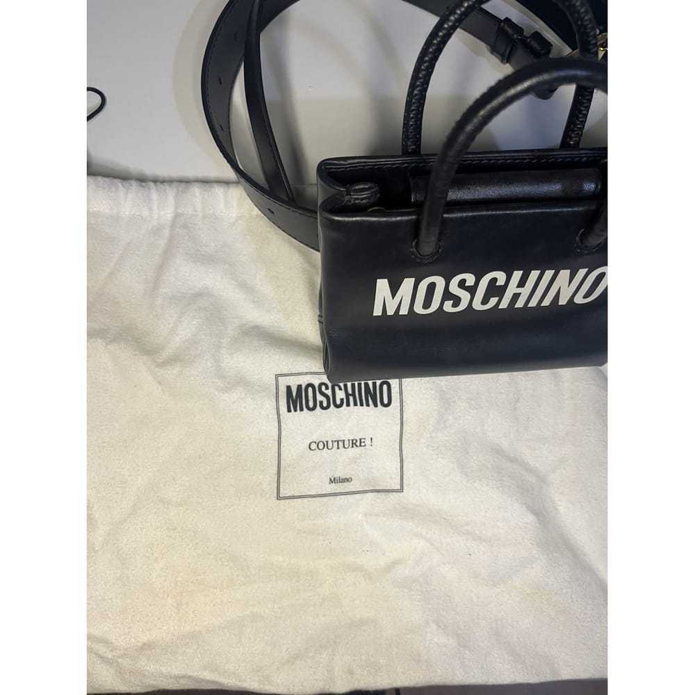 Moschino Leather clutch bag - image 7
