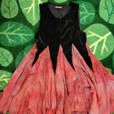 Velvet pixie dress - image 1
