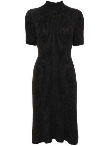 CHANEL Pre-Owned 1998 cashmere midi dress - Black