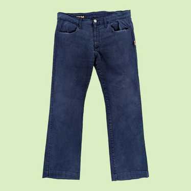 パンツ 00s jean's paul gaultier boots cut denim 00s Jean Paul Gaultier boots cut denim
