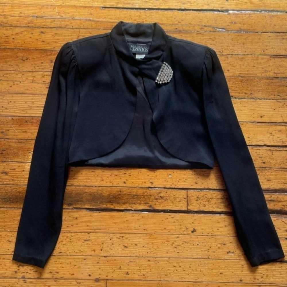 Exclusively Gantos Vintage Black Bolero Jacket Si… - image 1