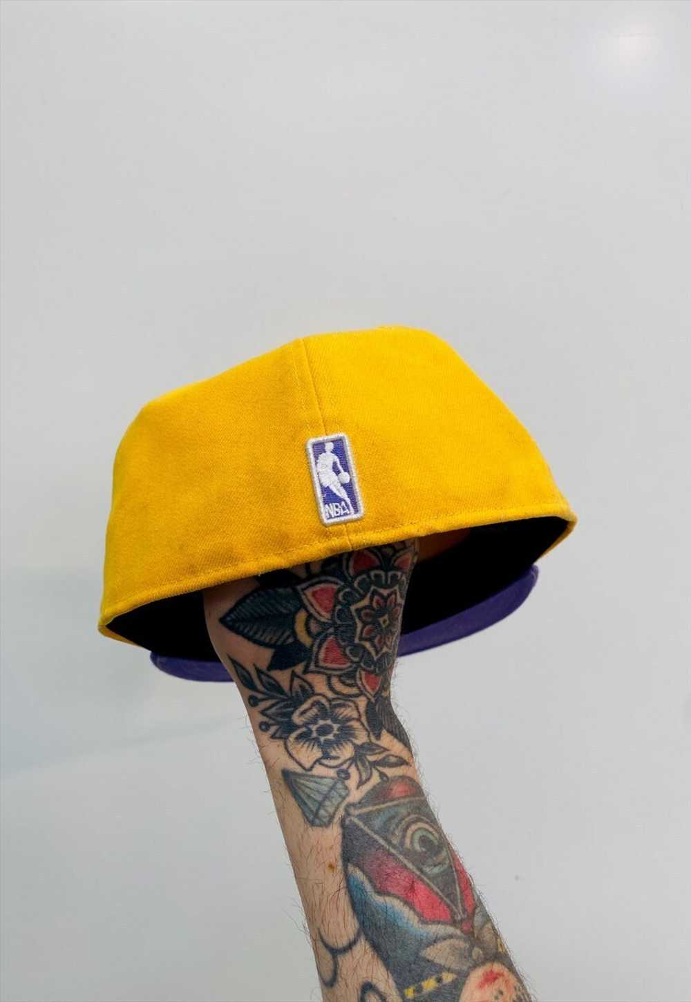 Vintage LA Lakers New Era 7 1/4 Hat Cap - image 4