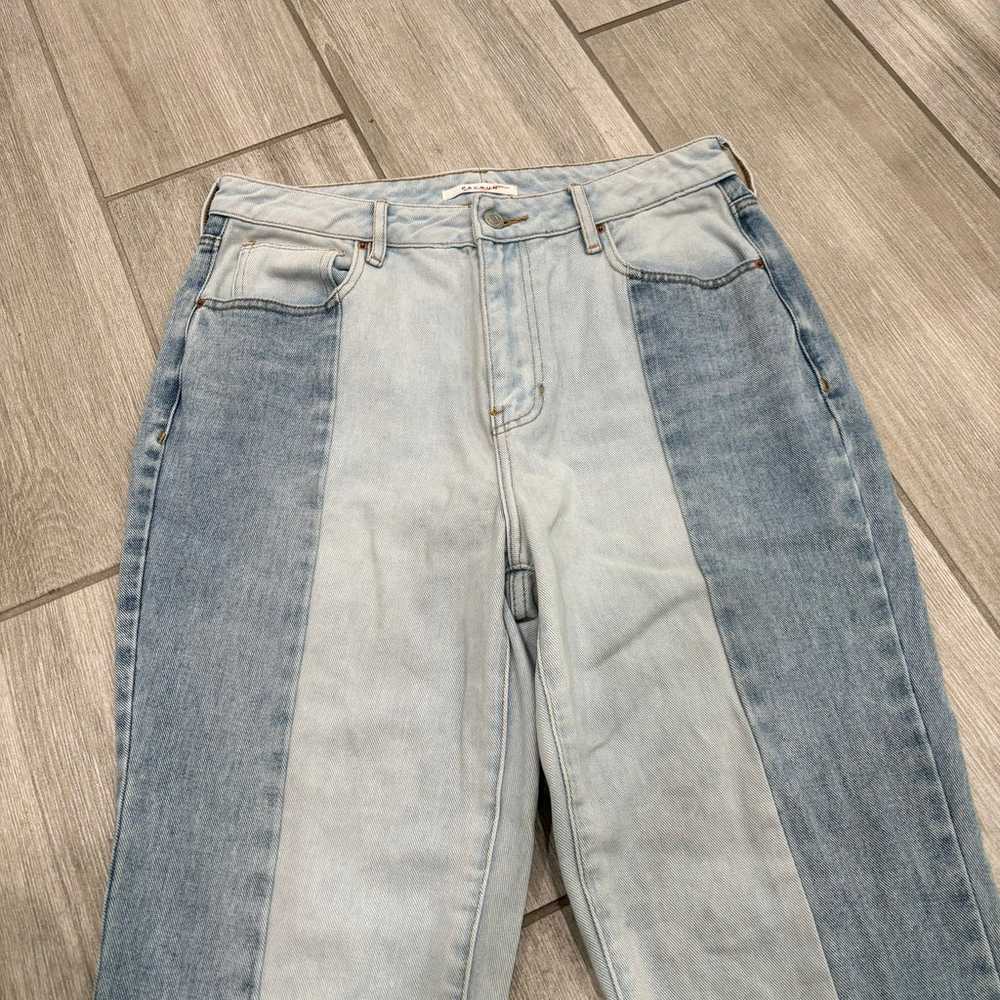 PacSun two toned mom jeans - image 2