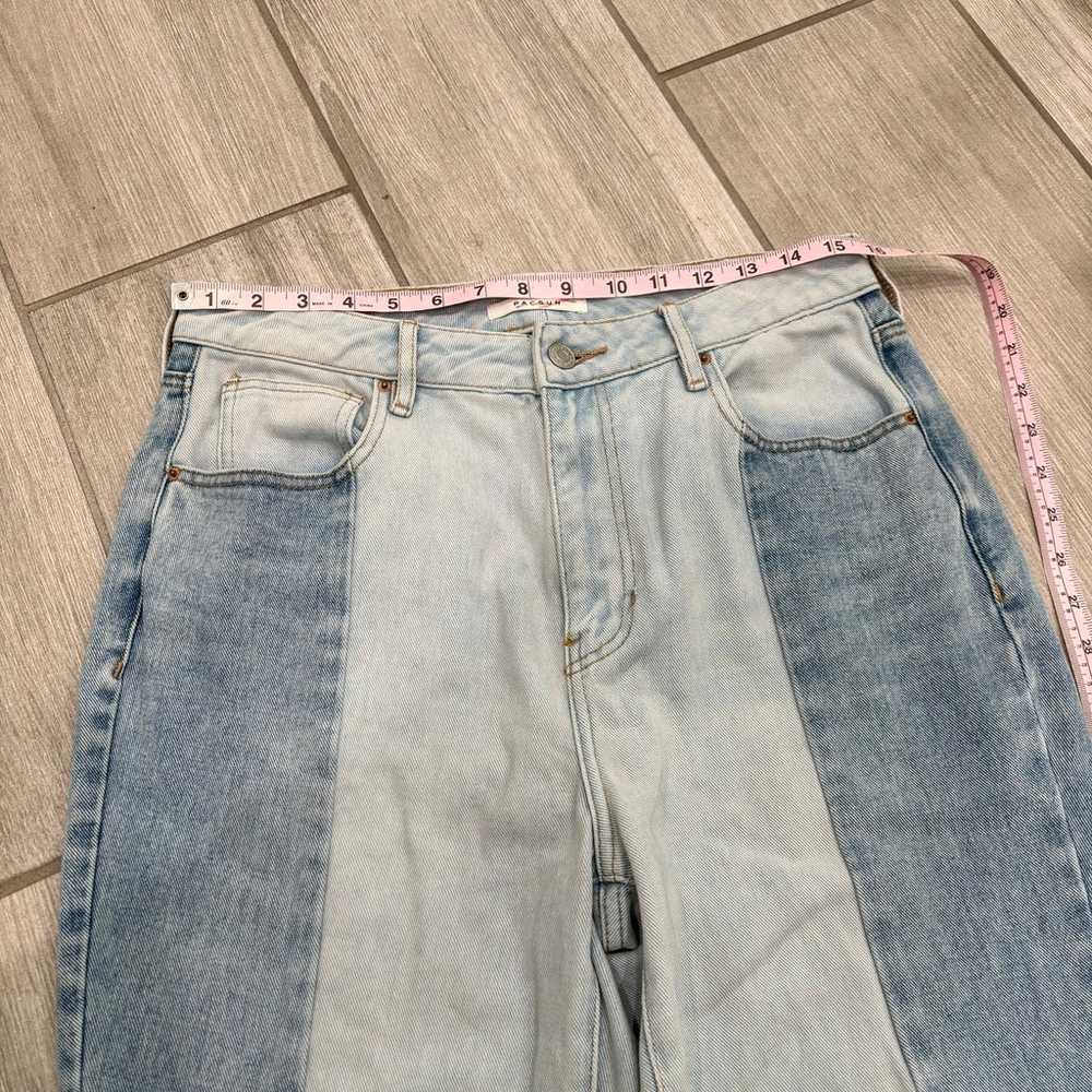 PacSun two toned mom jeans - image 5