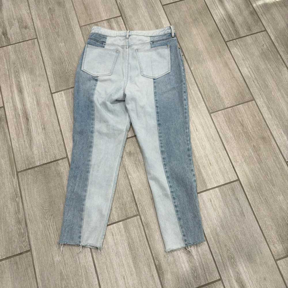 PacSun two toned mom jeans - image 9