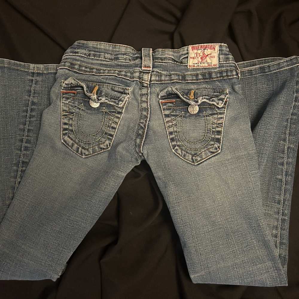 True Religion womens jeans thrifted - image 2
