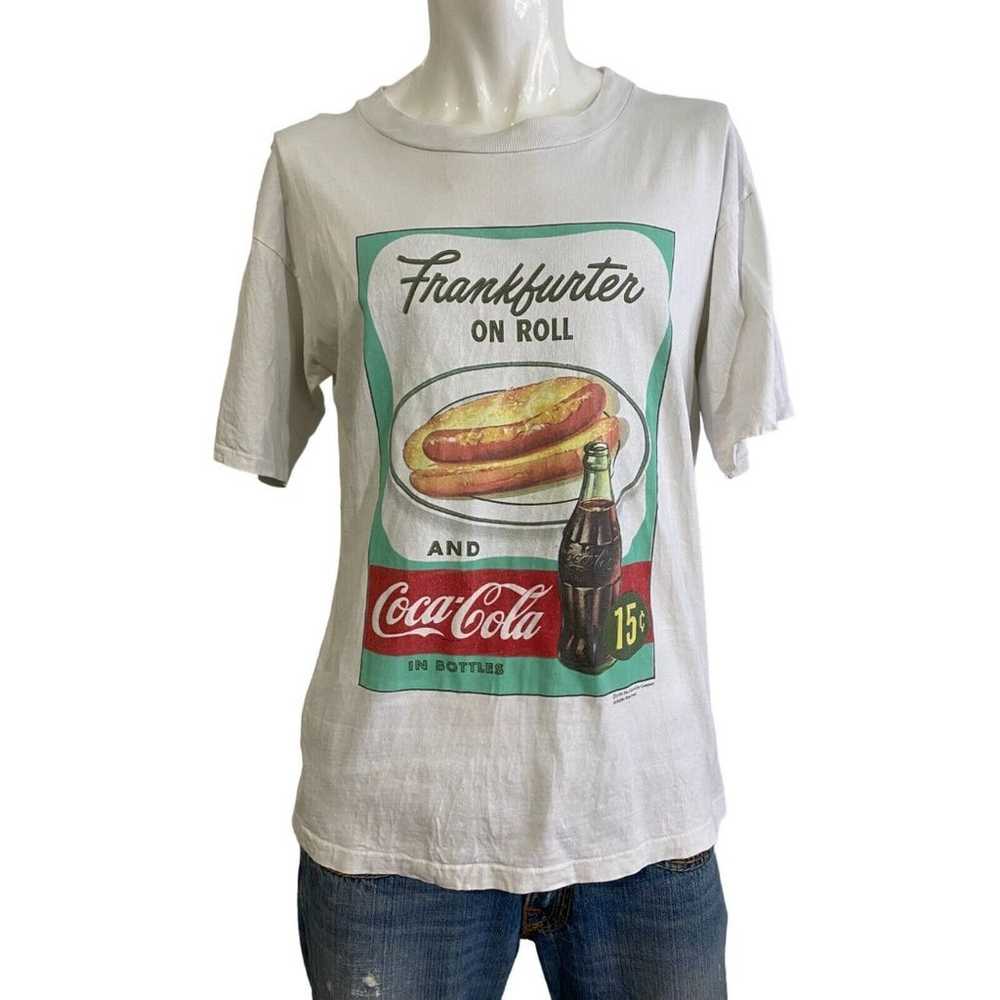 Coca Cola Single Stitch Frankfurter On Roll 80s O… - image 12