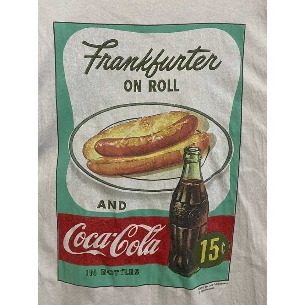 Coca Cola Single Stitch Frankfurter On Roll 80s O… - image 2