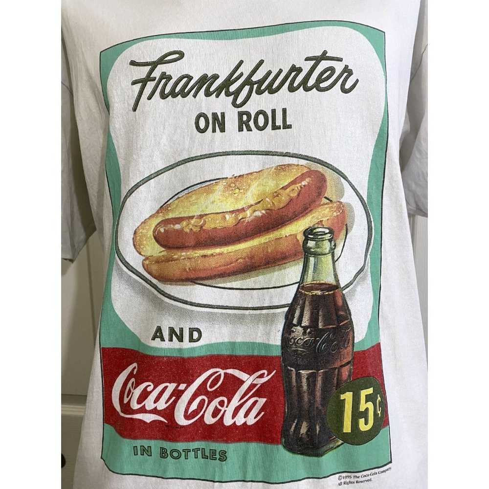 Coca Cola Single Stitch Frankfurter On Roll 80s O… - image 4