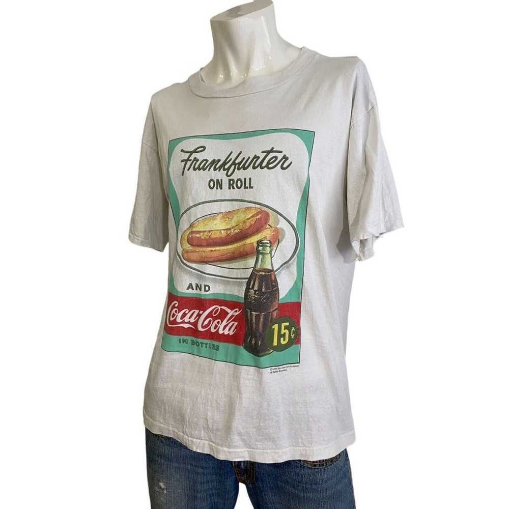 Coca Cola Single Stitch Frankfurter On Roll 80s O… - image 8