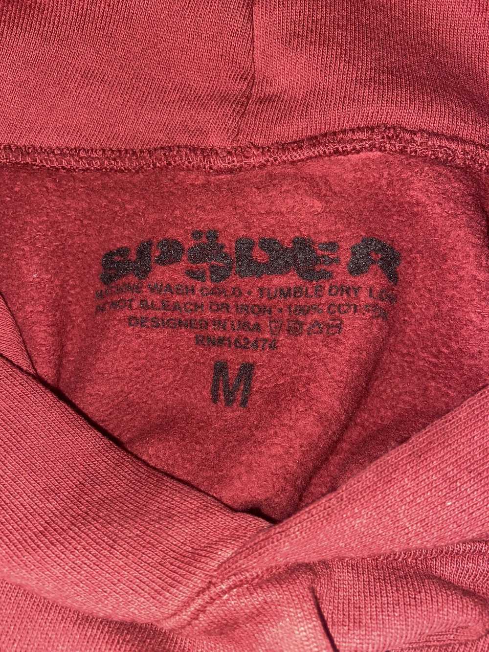 Spider Worldwide Sp5der Worldwide Maroon Hoodie - image 6