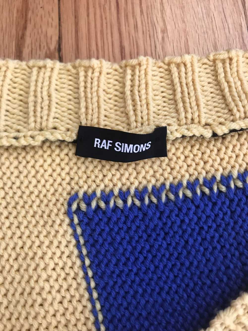 Raf Simons FW17 $1250 Oversized Disturbed Knit Ca… - image 7