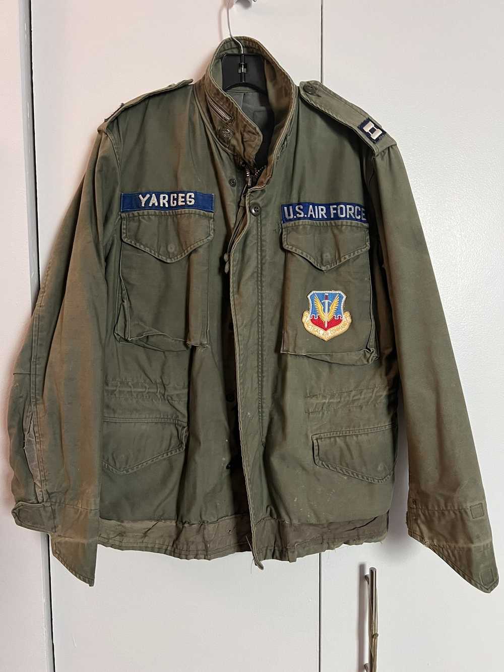 Military × Us Air Force Rare oversized vintage US… - image 1