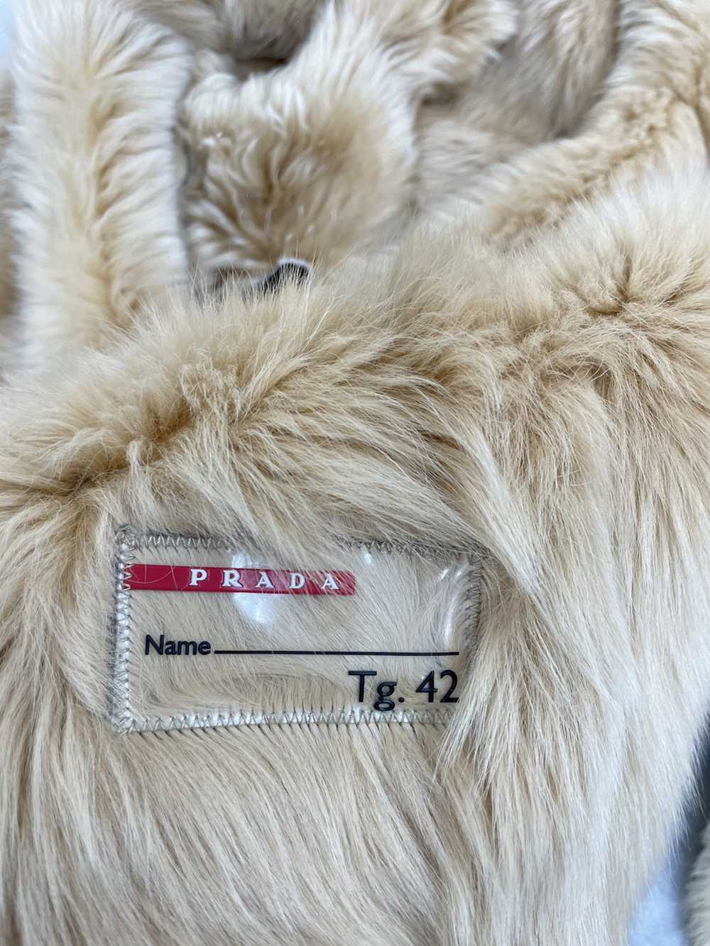 Prada Prada Shearling Atlantic Fox Leather Duffle… - image 6