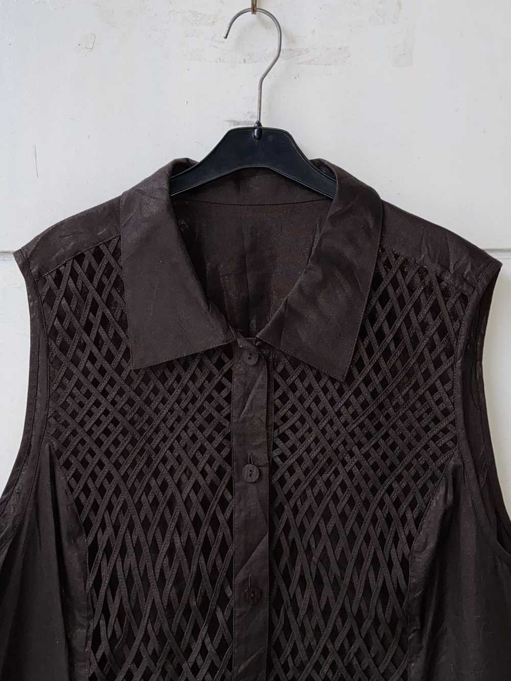 Designer × Japanese Brand REMALON Brown Vest - image 3