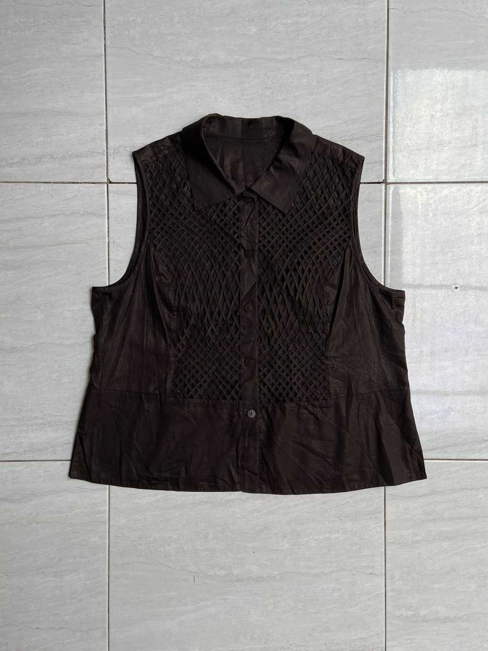 Designer × Japanese Brand REMALON Brown Vest - image 6