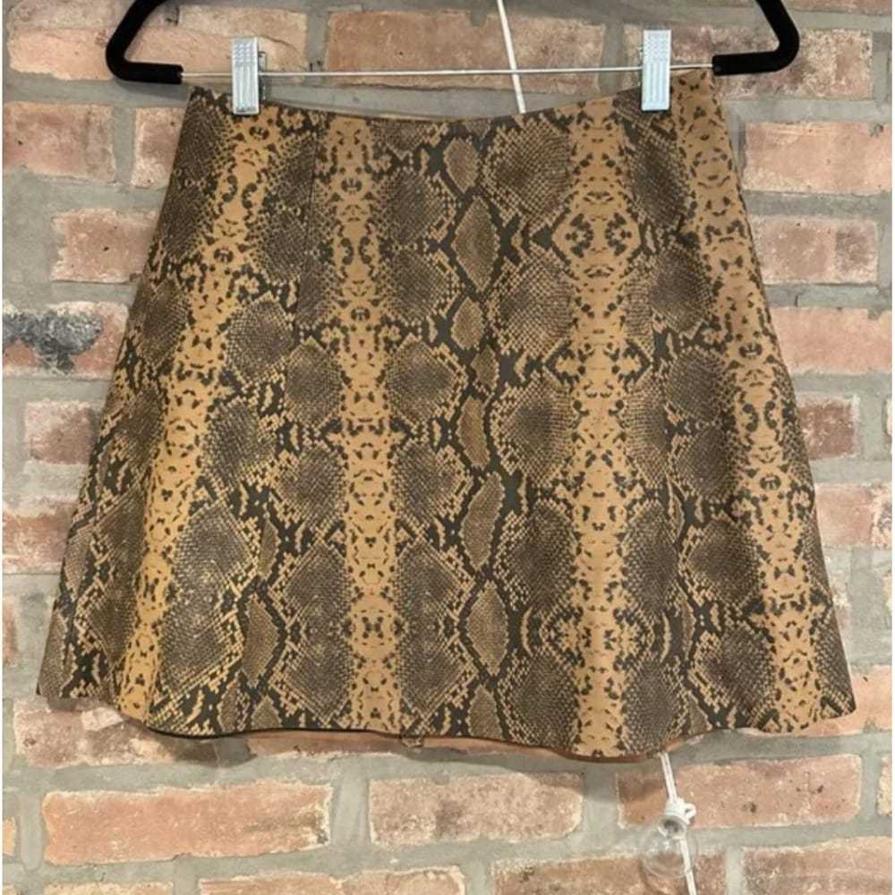 Veda Leather mini skirt - image 2