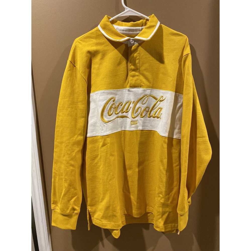 Kith Kith X Coca-Cola Long Sleeve Polo Rugby Shir… - image 1
