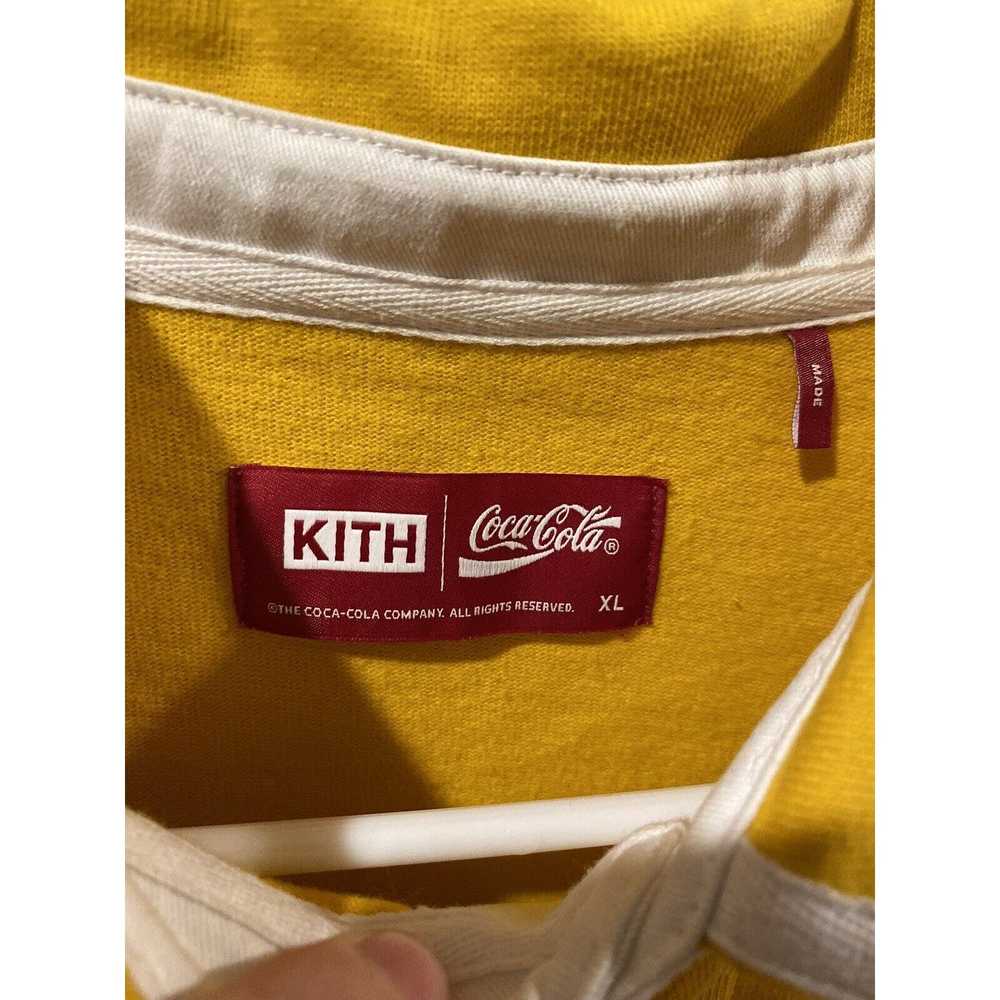 Kith Kith X Coca-Cola Long Sleeve Polo Rugby Shir… - image 3