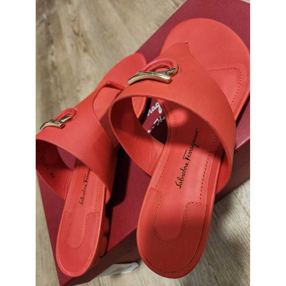 Salvatore Ferragamo Leather sandal - image 5