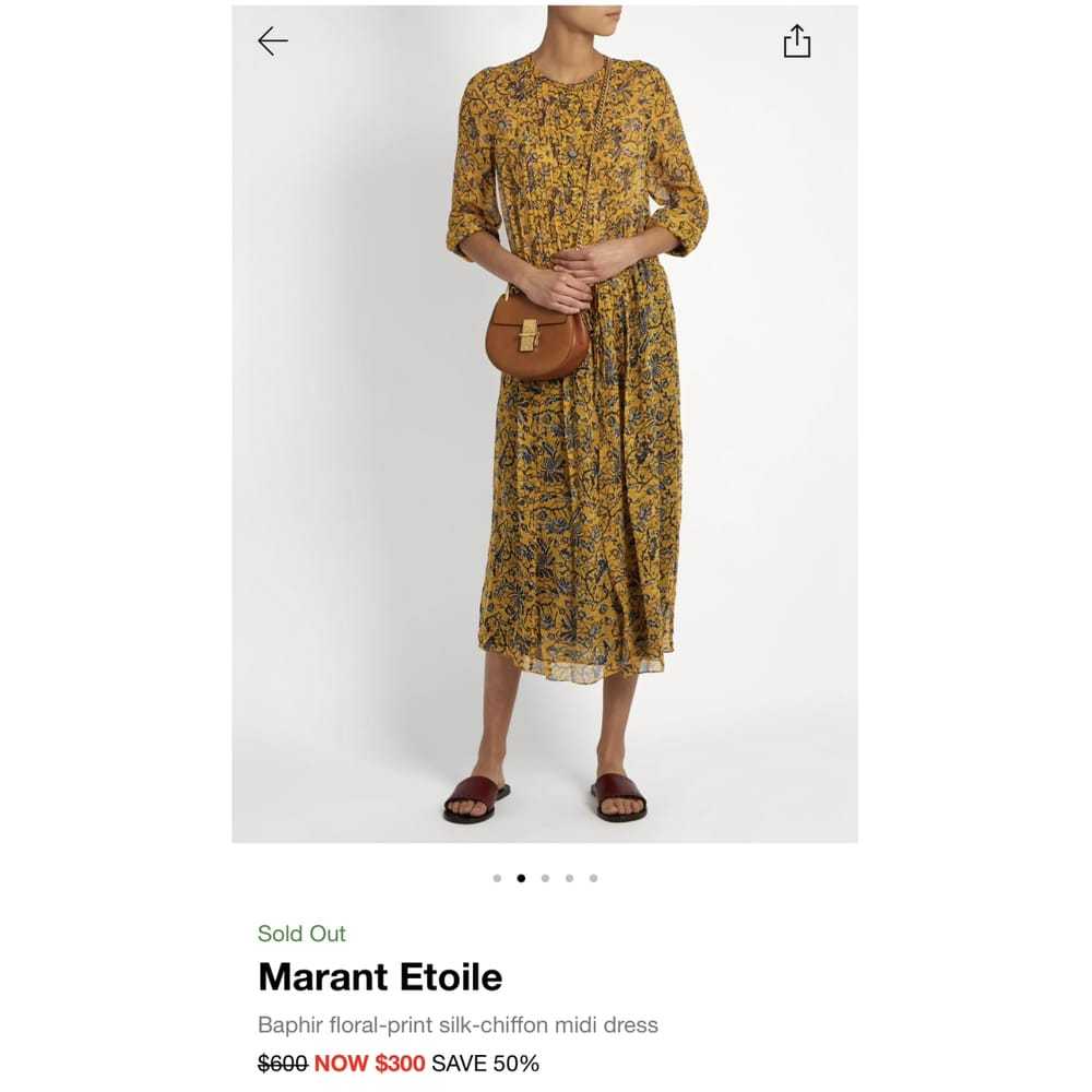 Isabel Marant Etoile Silk mid-length dress - image 6