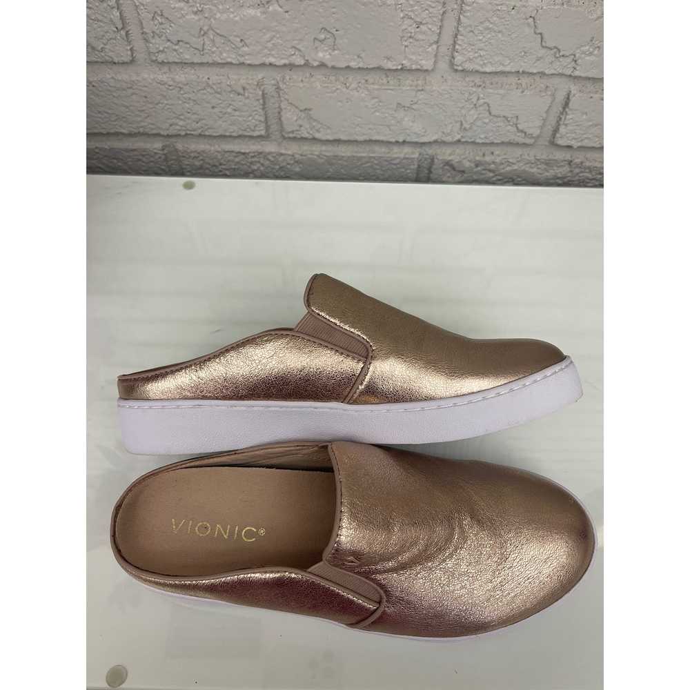 Other Vionic Dakota Metallic Rose Gold Mule Size … - image 6