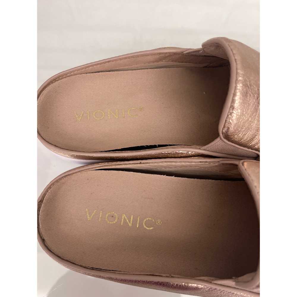 Other Vionic Dakota Metallic Rose Gold Mule Size … - image 7