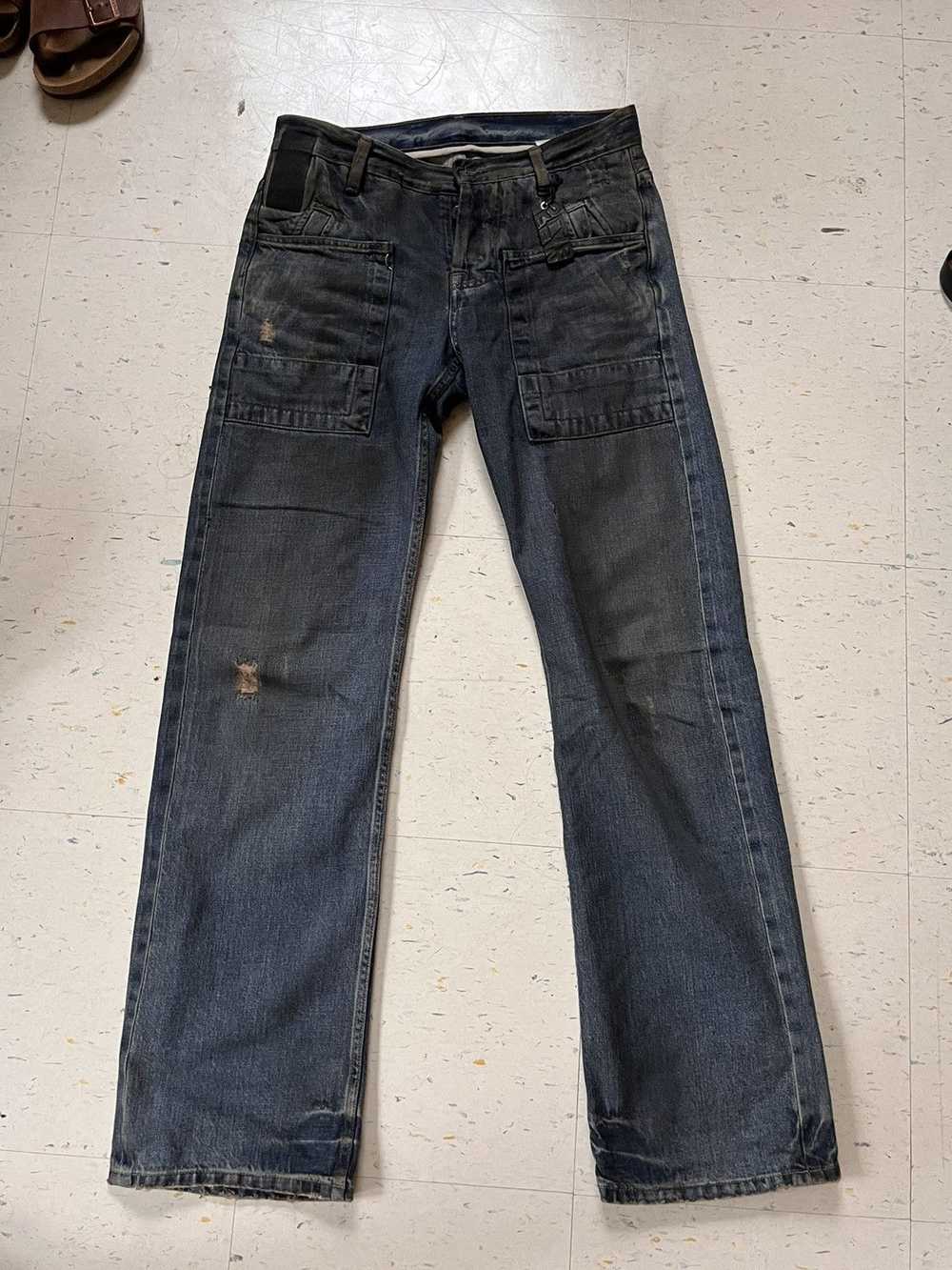 Rick Owens Rick Owens FEM SLAB denim jeans - image 1