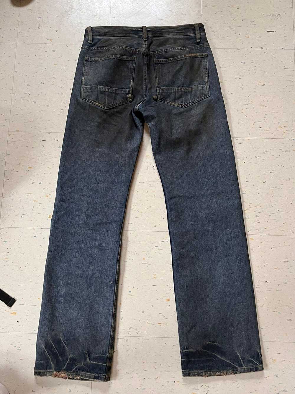 Rick Owens Rick Owens FEM SLAB denim jeans - image 3