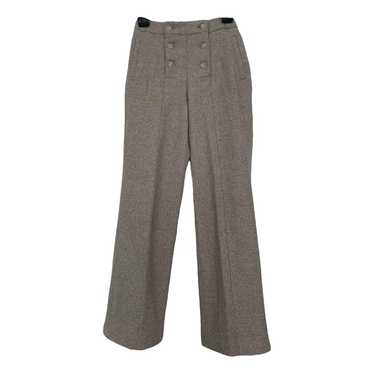 Sézane Wool straight pants