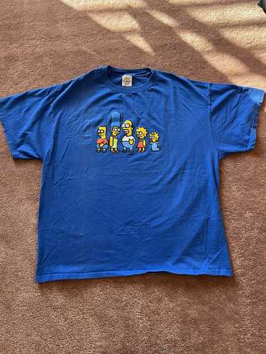 Delta × The Simpsons × Vintage Vintage 2002 blue S