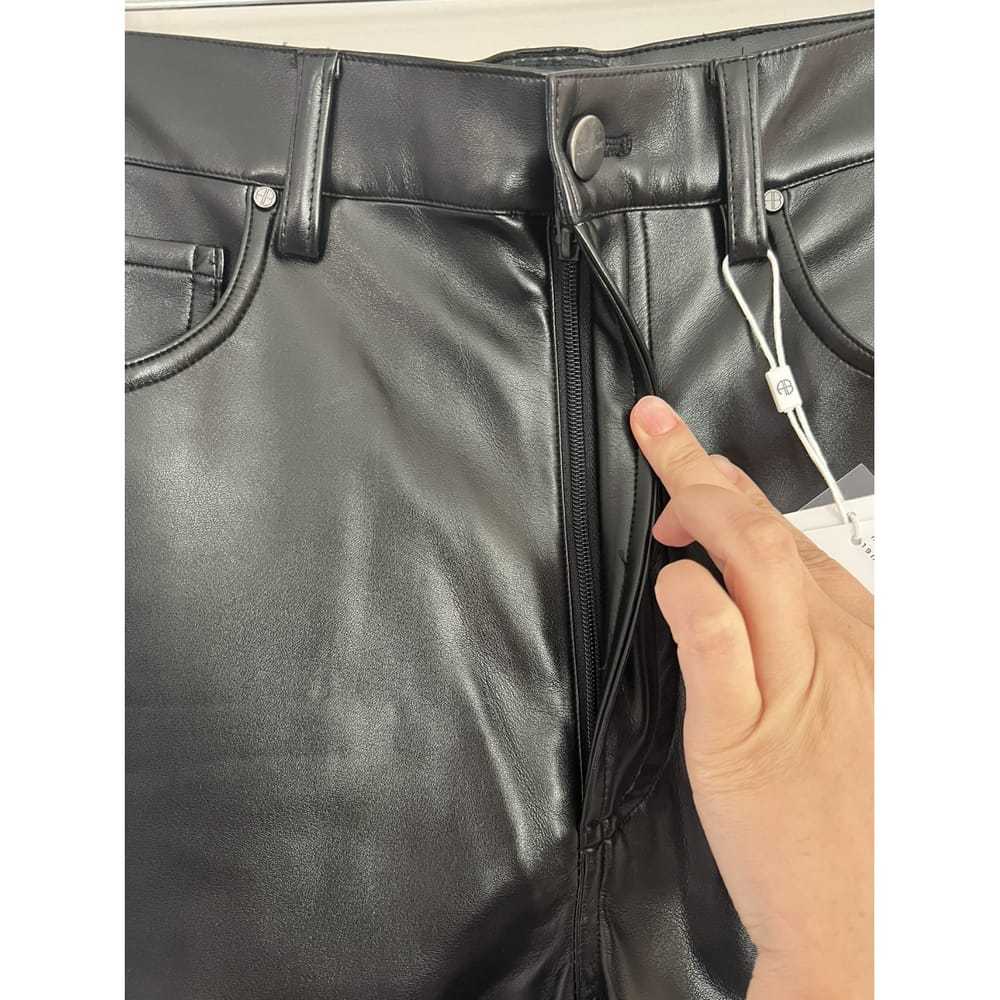 Anine Bing Vegan leather trousers - image 6