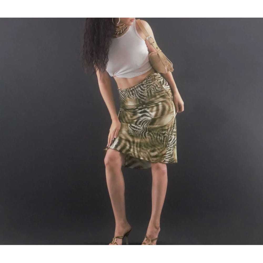 Roberto Cavalli Silk mid-length skirt - image 5