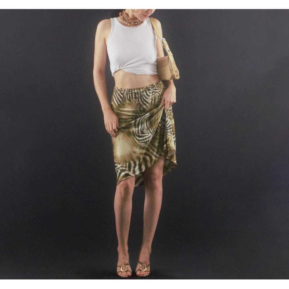 Roberto Cavalli Silk mid-length skirt - image 7