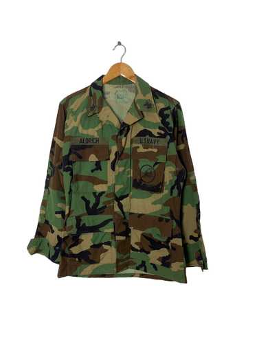 Us Navy Camouflage Shirt Blouse - Gem