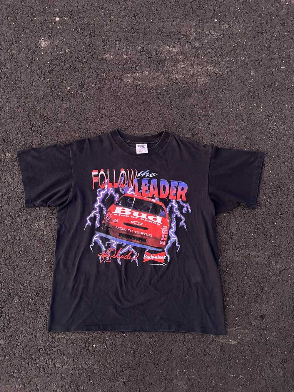 NASCAR × Vintage Budweiser Nascar T-shirt - image 1