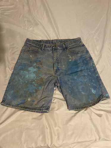 Distressed Denim × Wrangler painter jorts, wrangl… - image 1