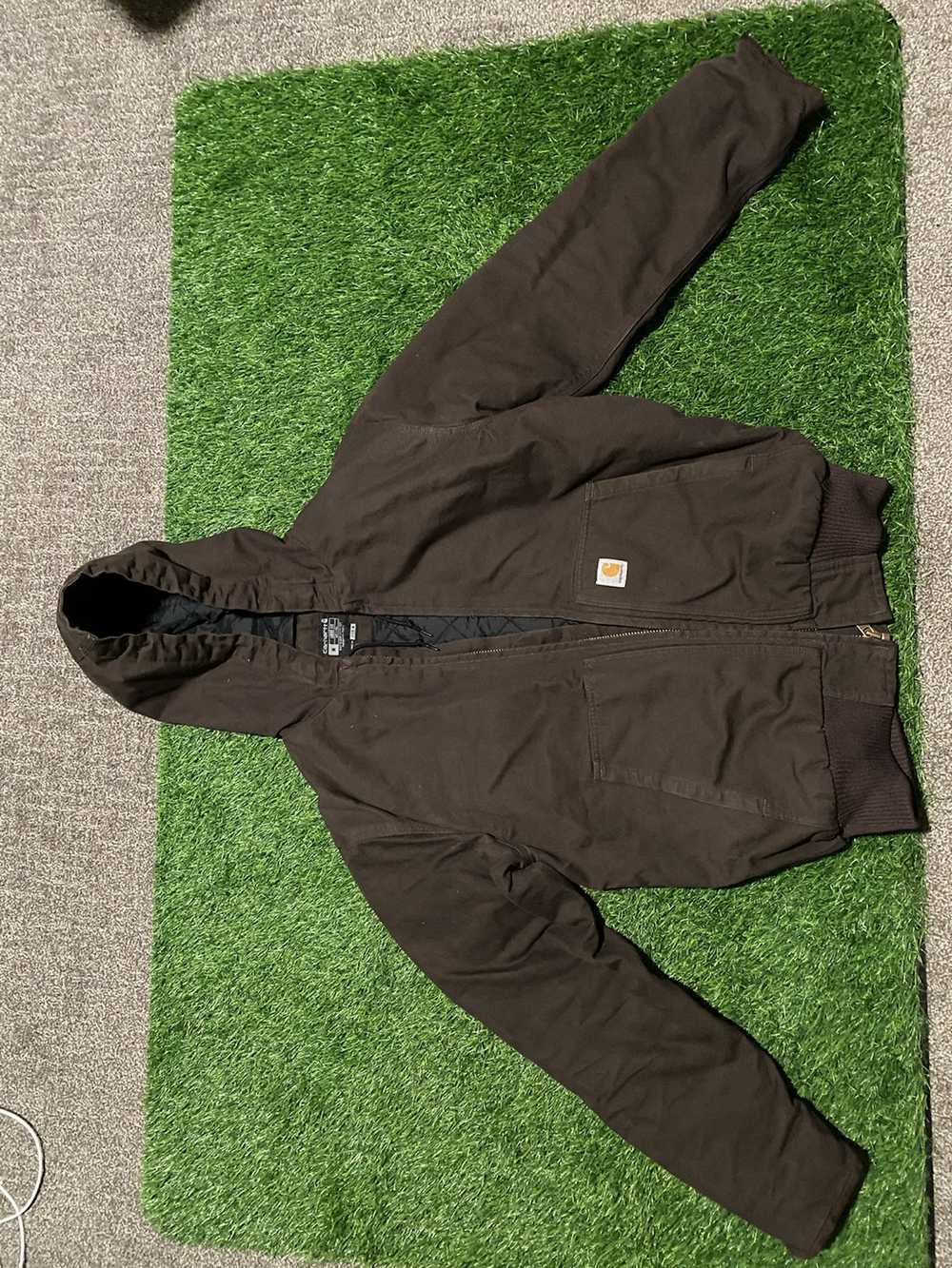 Carhartt × Streetwear Brown loose fit Duck Active… - image 2