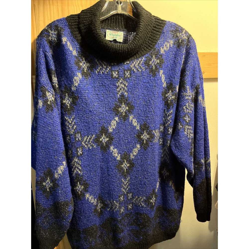 United Colors Of Benetton Benetton VTG L 46 Blue … - image 2