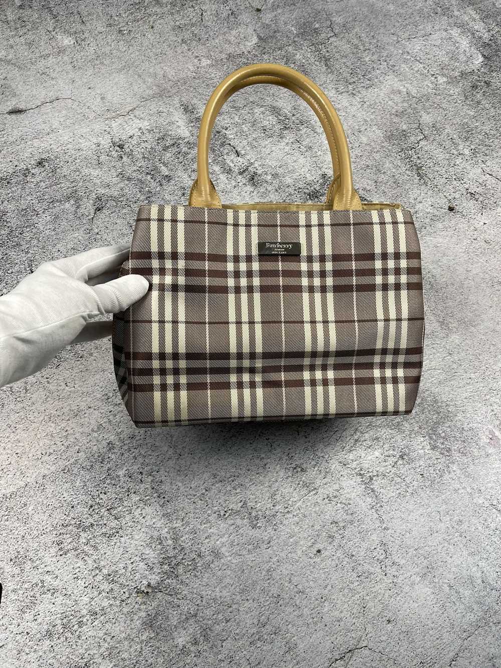 Bag × Burberry × Luxury Burberry London Blue Labe… - image 1