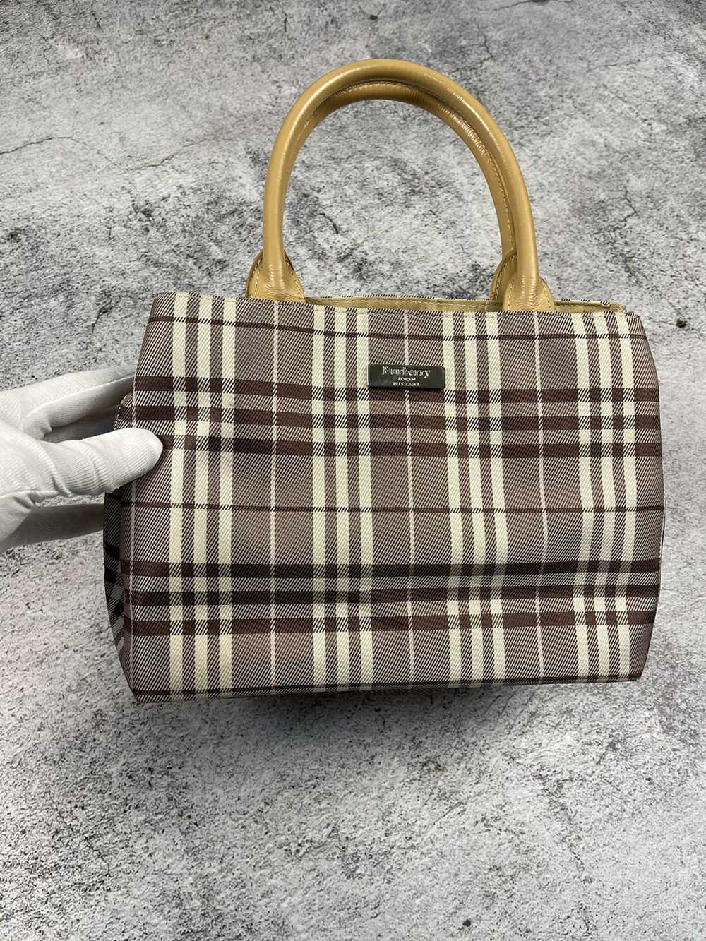 Bag × Burberry × Luxury Burberry London Blue Labe… - image 2