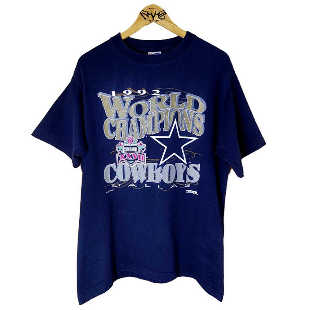 NFL × Vintage 1992 Dallas Cowboys Súper Bowl XXVI… - image 1