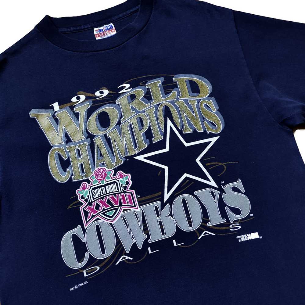 NFL × Vintage 1992 Dallas Cowboys Súper Bowl XXVI… - image 4