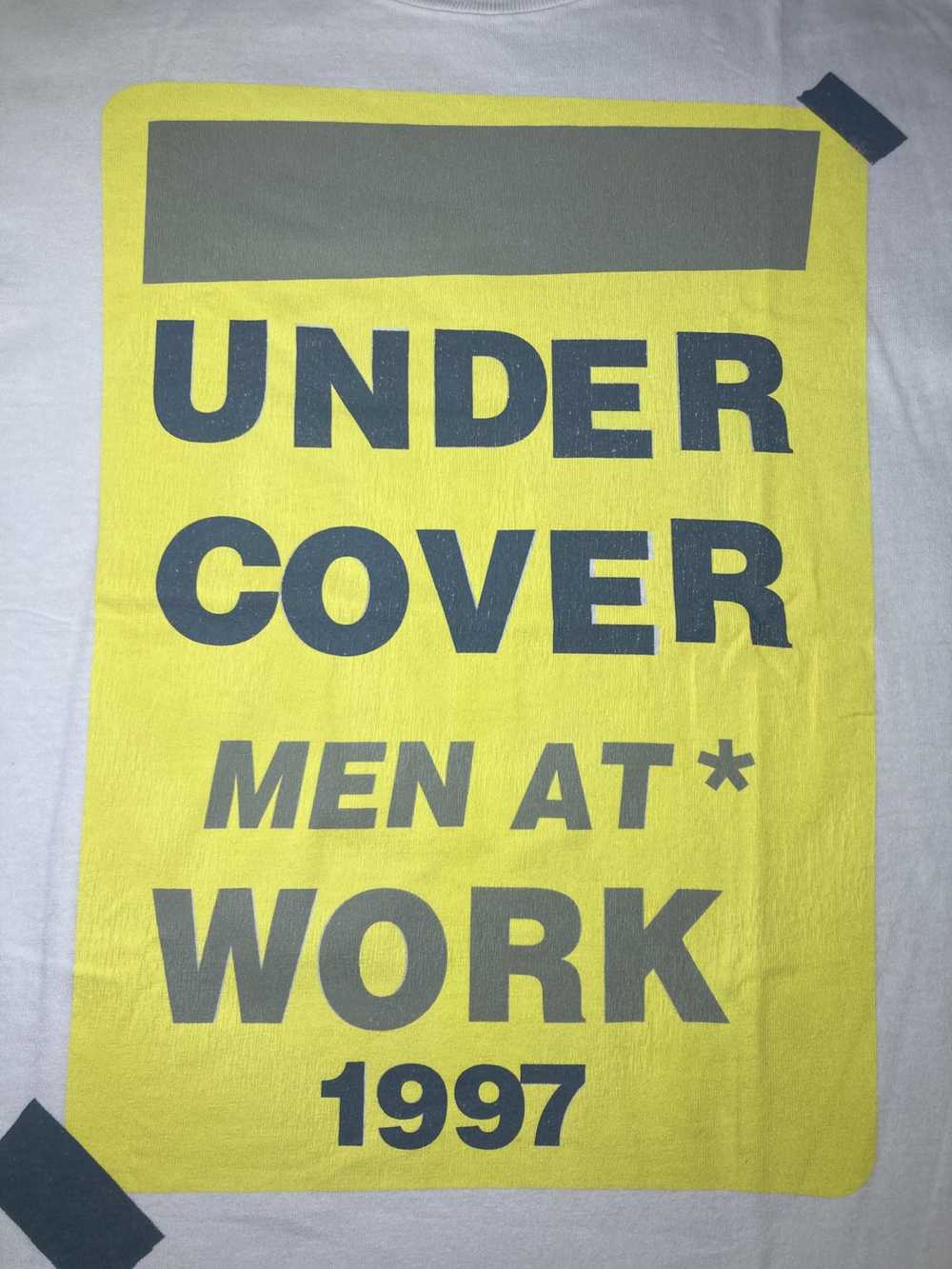 Undercover SS97 Undercover Men at Work Tee 1997 E… - image 3