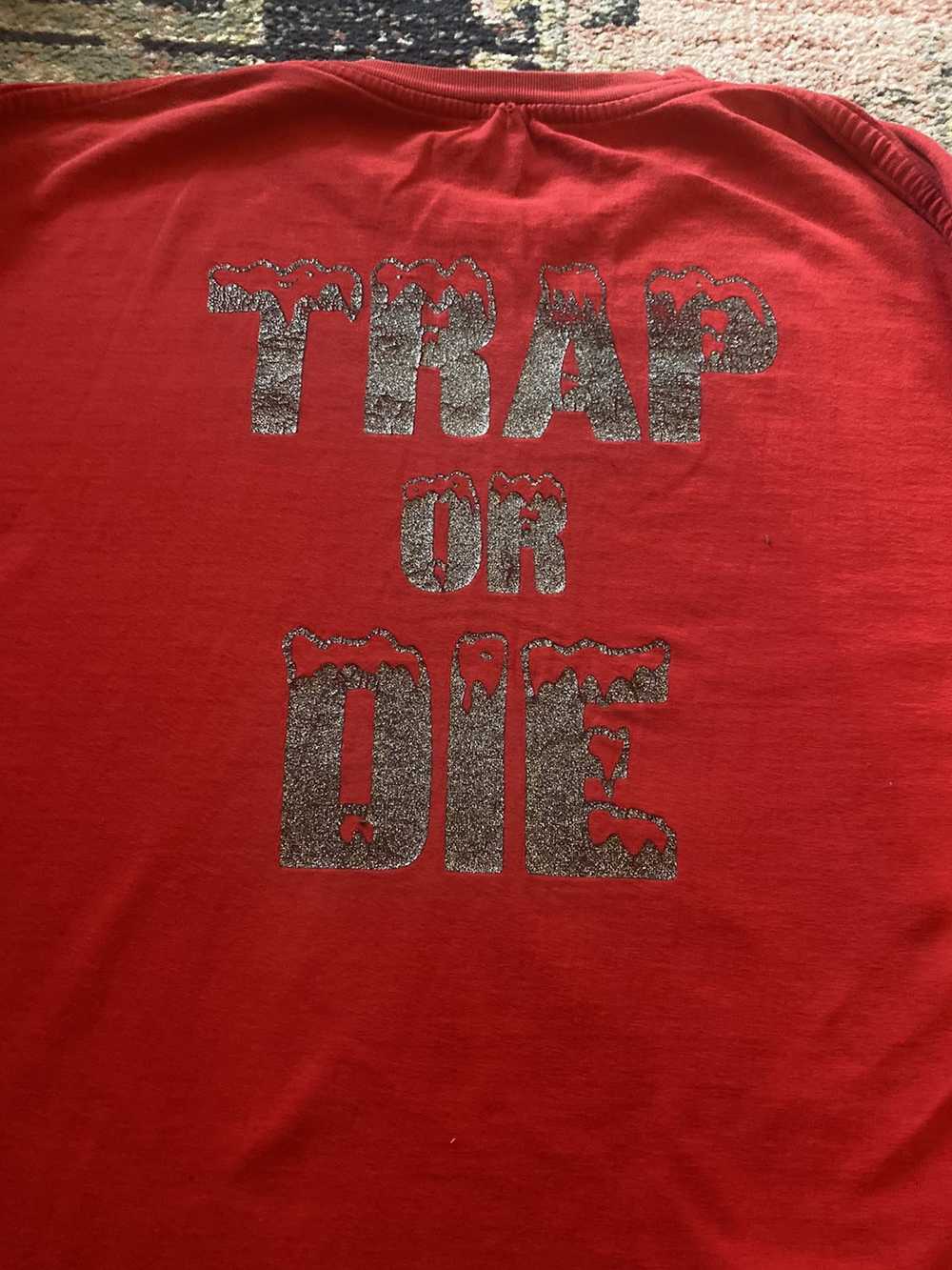 Rap Tees × Vintage Vintage Jeezy Trap or Die long… - image 4