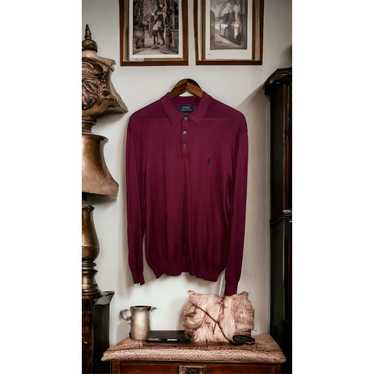 Polo Ralph Lauren Polo Ralph Lauren Burgundy L/S … - image 1