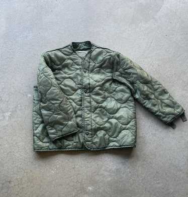 Vintage Vintage Army Liner Green Jacket - image 1